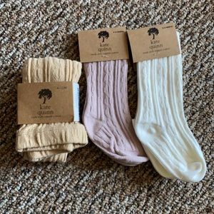 Kate Quinn 6-12 months baby socks & tights bundle